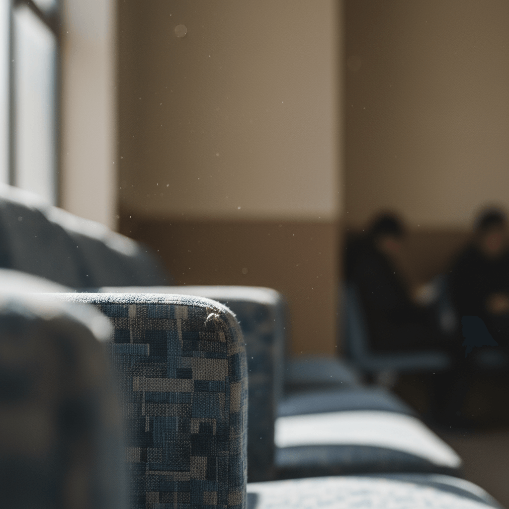 Wartebereich in einer öffentlichen Einrichtung